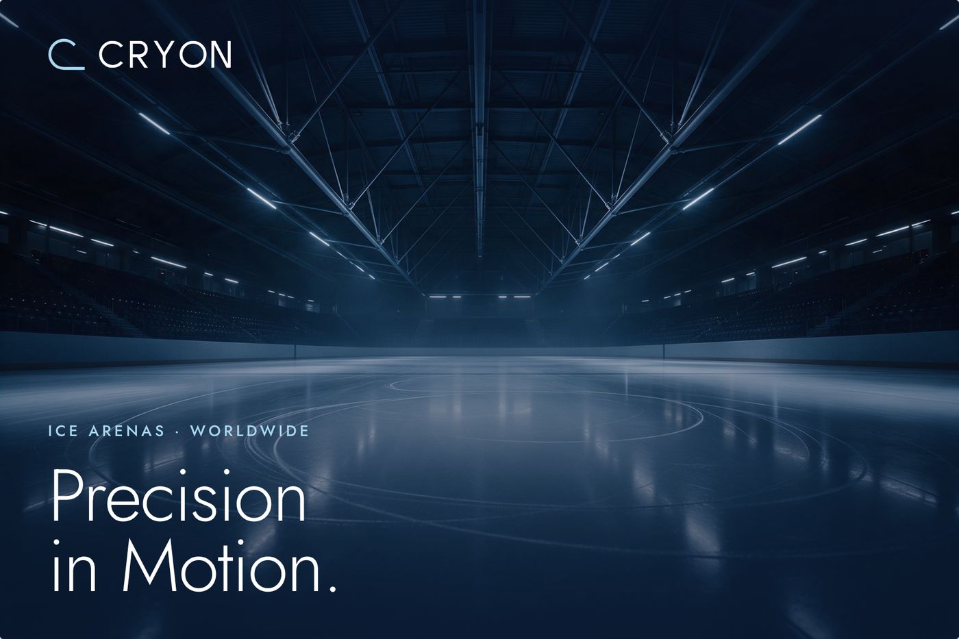 Il frame prima della modifica: headline «Precision in Motion.».